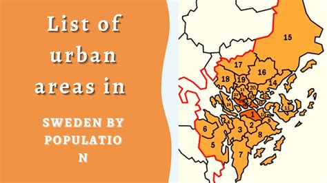 List of urban areas in Sweden .